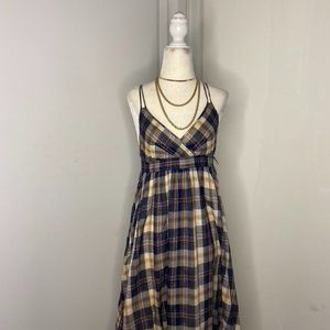 Plaid dress